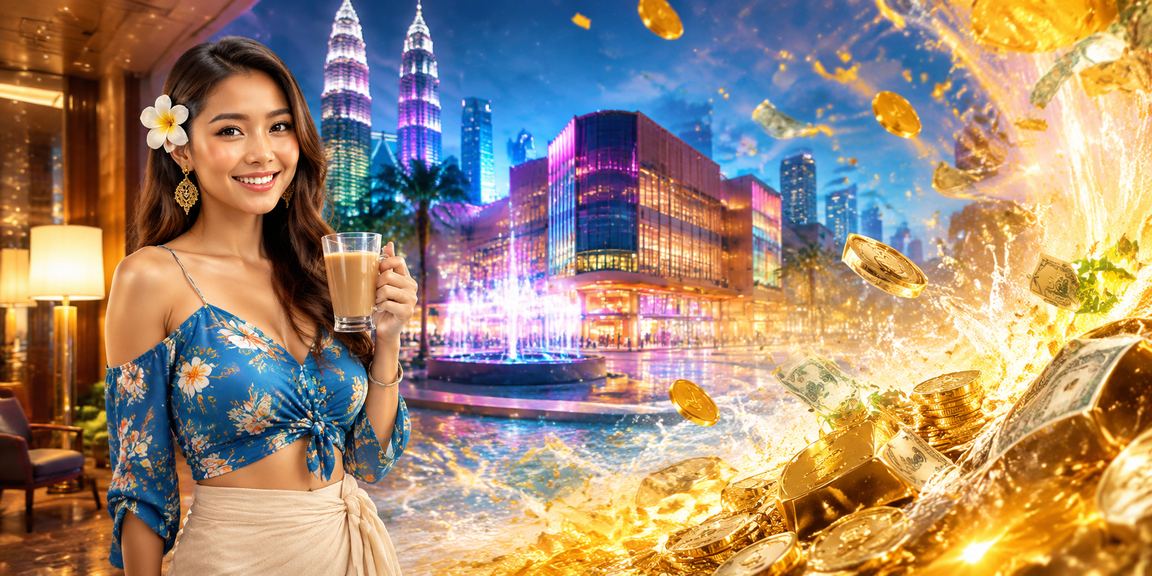 Pengguna Malaysia menguruskan bajet permainan dalam talian dengan bijak di Kuala Lumpur