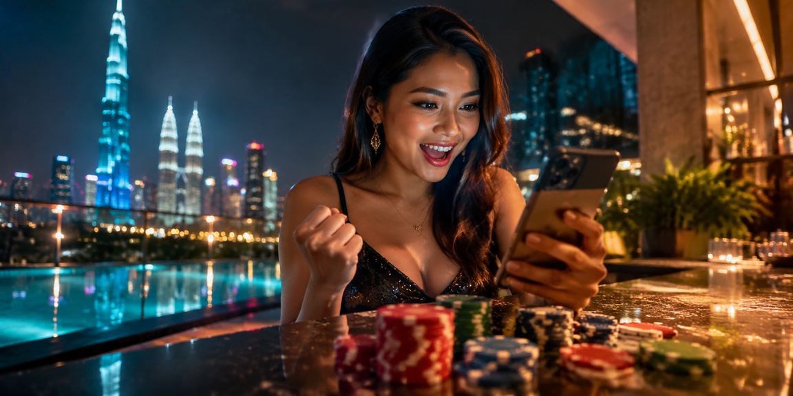 Pengguna Malaysia mengakses kasino mudah alih agen69 dengan selamat dari Kuala Lumpur